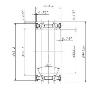 Подшипник Подшипники кондиционера Подшипник EP35BD4820T1XDDUM-01 по выгодным ценам Екатеринбург